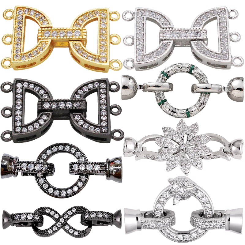 Jewelry Making Material - Juya 18K Vergulde Decoratieve Connector Sluiting