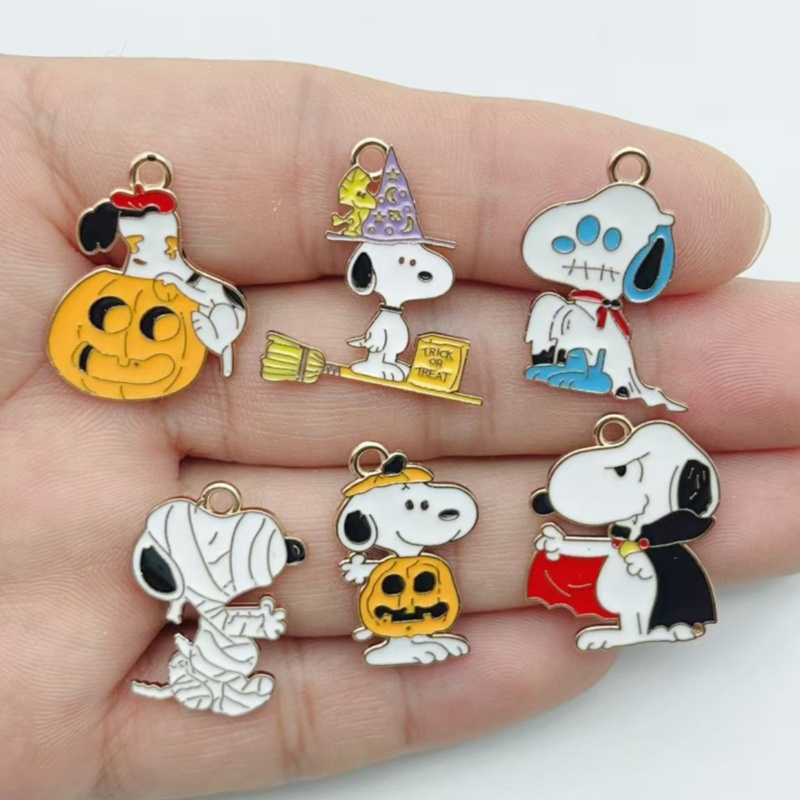 Jewelry Making Accessories - 10 stuks schattige Halloween cartoon puppy