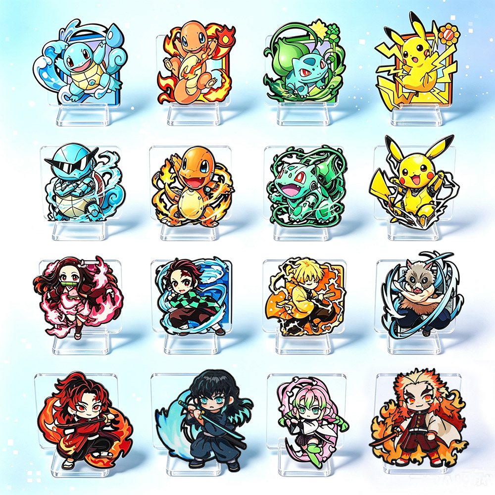 Jewelry Making Metals - 8 Stuks Anime Pokemon & Demon
