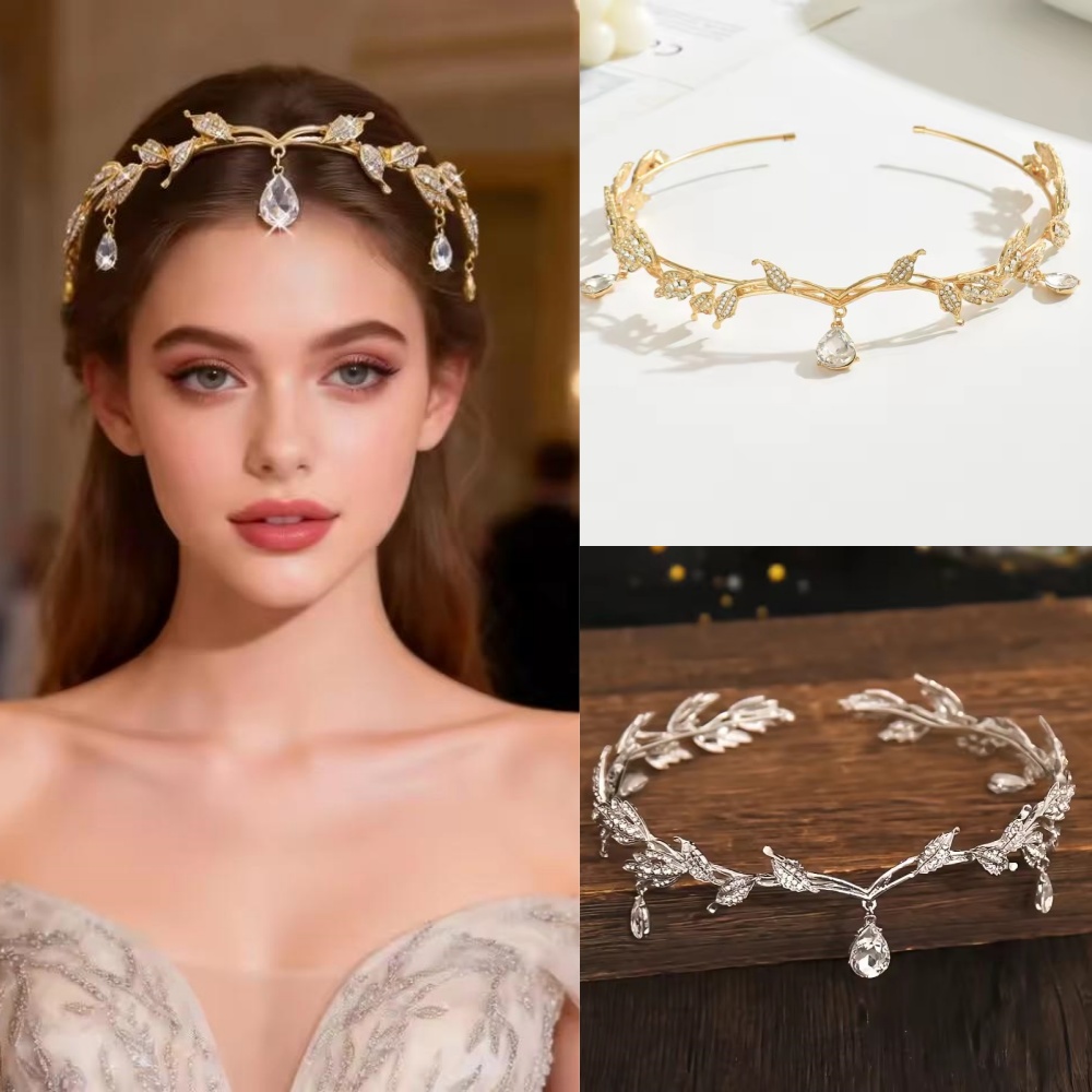 Jewelry Making Adults - Vintage Fairy Crown Tiara's Crystal Leaves