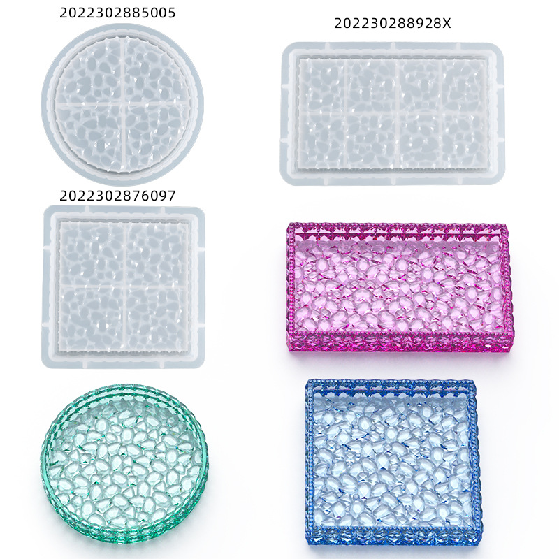 Jewelry Making Table - Diy Crystal Silicone Mold Ronde Rechthoekige