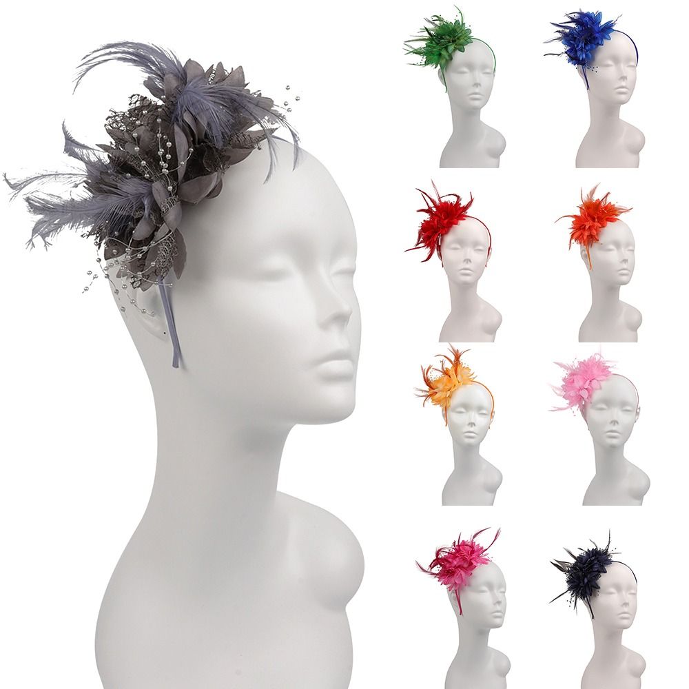 Jewelry Making For Adults - Charmante Vrouwen Elegante Fascinator Hoed Hoofdband