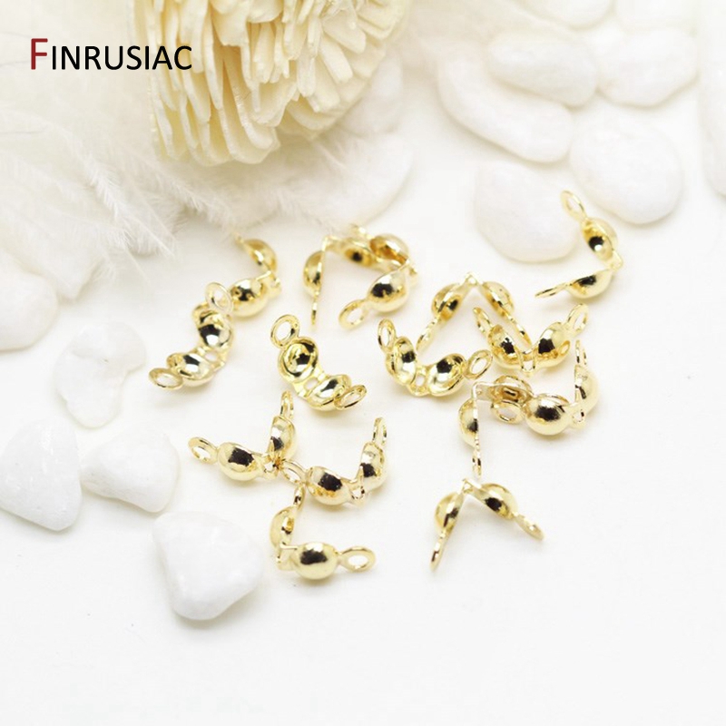 Jewelry Making Knots For Clasps - 3mm/4mm Calotte Crimp Bead Tip Knoop