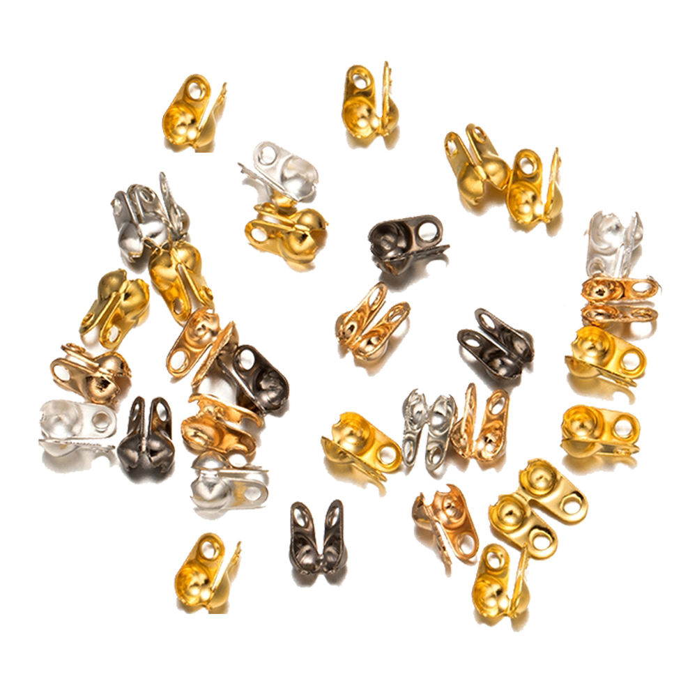 Jewelry Making Knots For Clasps - 200 Stuks Metalen Crimp Einde Tips