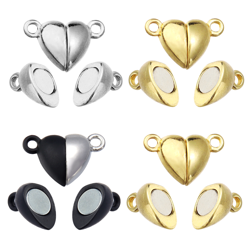 Jewelry Making Material - 5 stks/partij Legering Liefde Hartvormige Magnetische