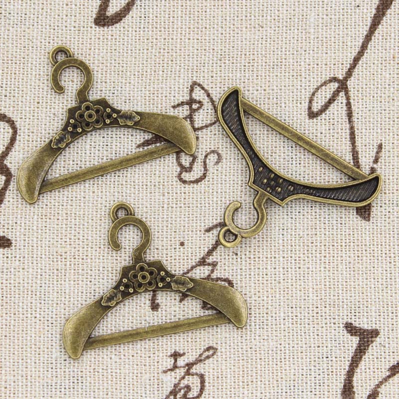 Jewelry Making Table - 8pcs Charms Kleding Stand Hanger 37x29mm