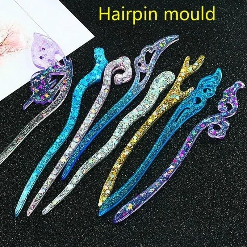 Jewelry Making Adults - Nieuwe transparante haarspeld siliconen speciale mal