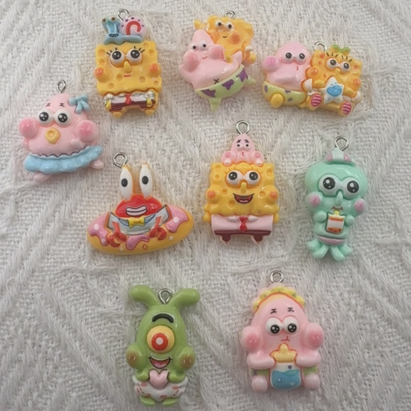 Jewelry Making Accessories - 10 stuks cartoonhars hangers, DIY sieraden