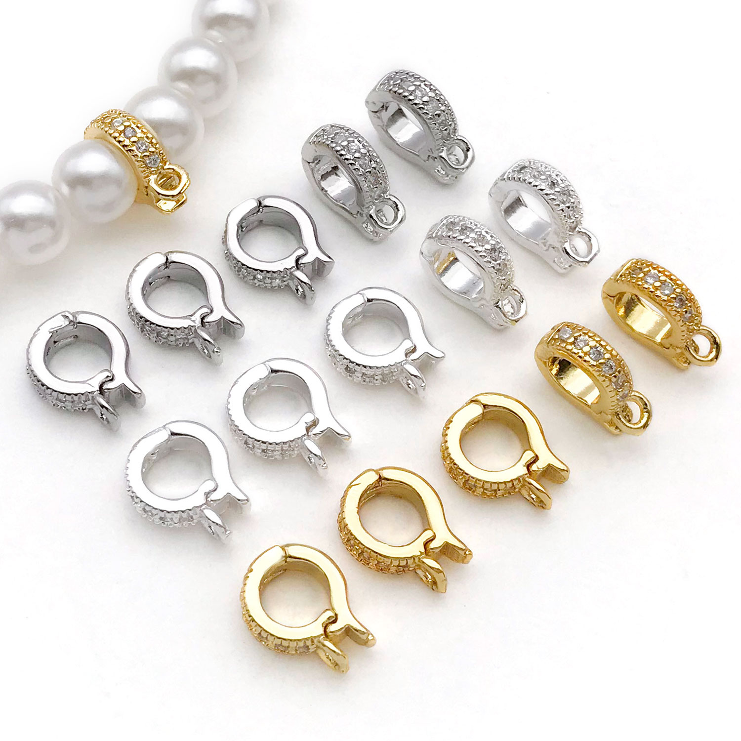 Jewelry Making Charms - 5 stuks 18K echt verguld messing