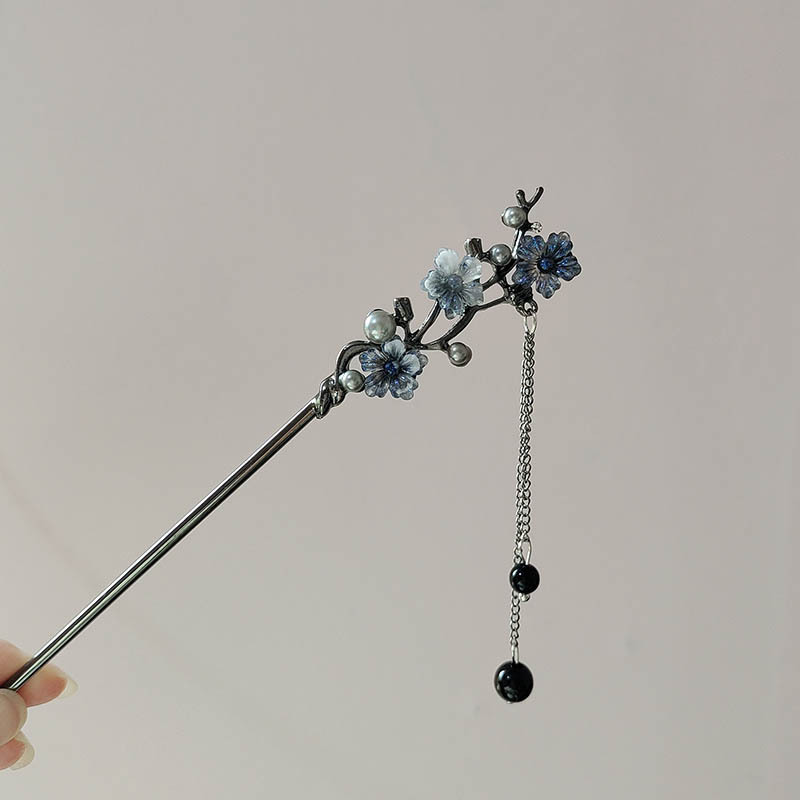 Jewelry Making Metals - Klassieke Haarstokjes Inktkleur Bloem Metalen Franje