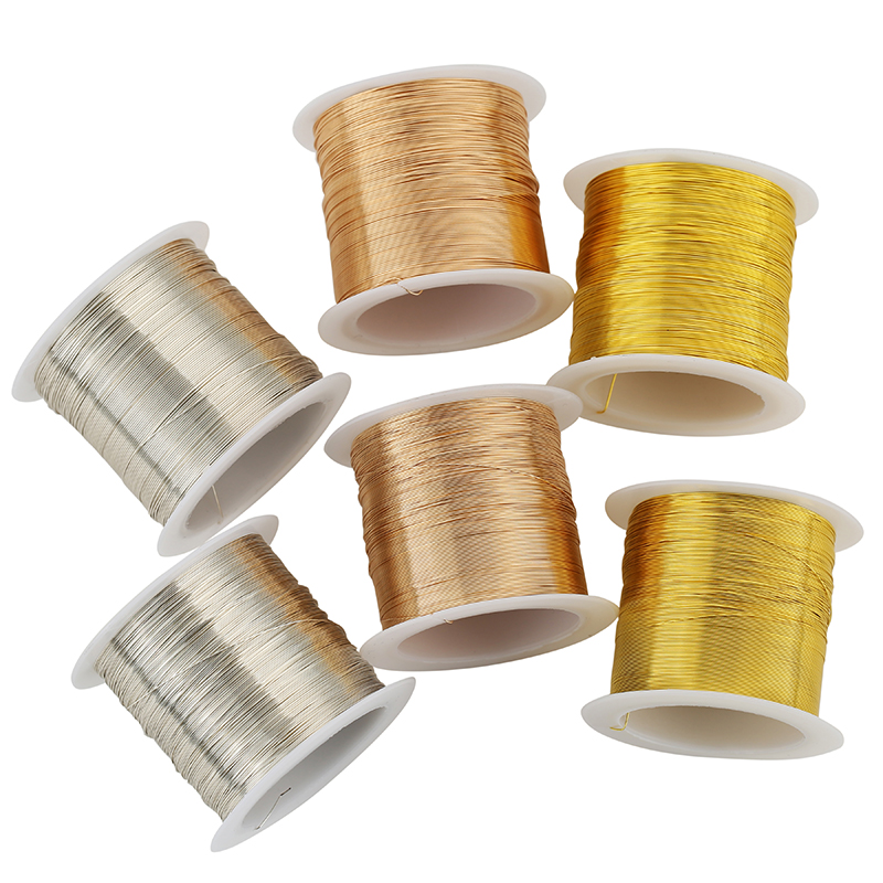Jewelry Making Equipment - 100 meter koperen roestvrijstalen armbandkoord kralendraad
