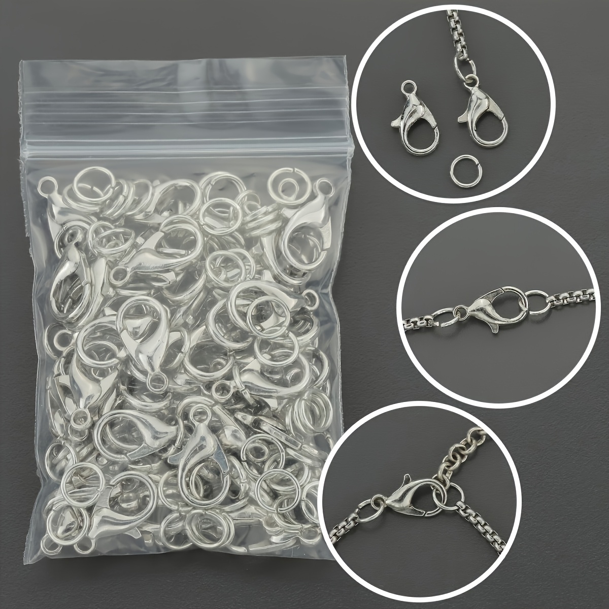 1/2/300 Stuks Kreeftgespen Ope - Jewelry Making Equipment recensie en prijs