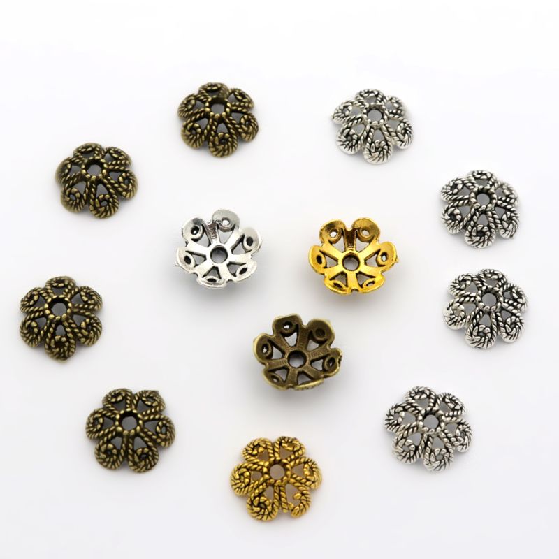 50 stuks bloem holle losse spa - Jewelry Making Business recensie en prijs