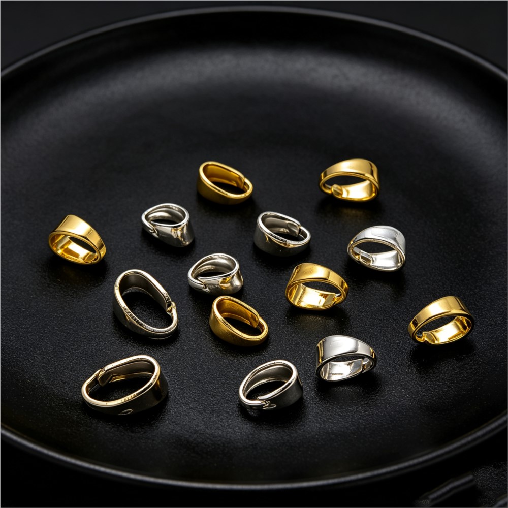 50 stuks 18K vergulde hangers  - Jewelry Making Charms recensie en prijs