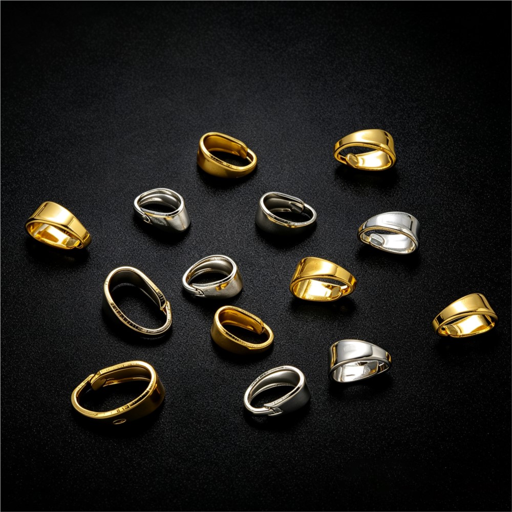 50 stuks 18K vergulde hangers  - Jewelry Making Charms recensie en prijs