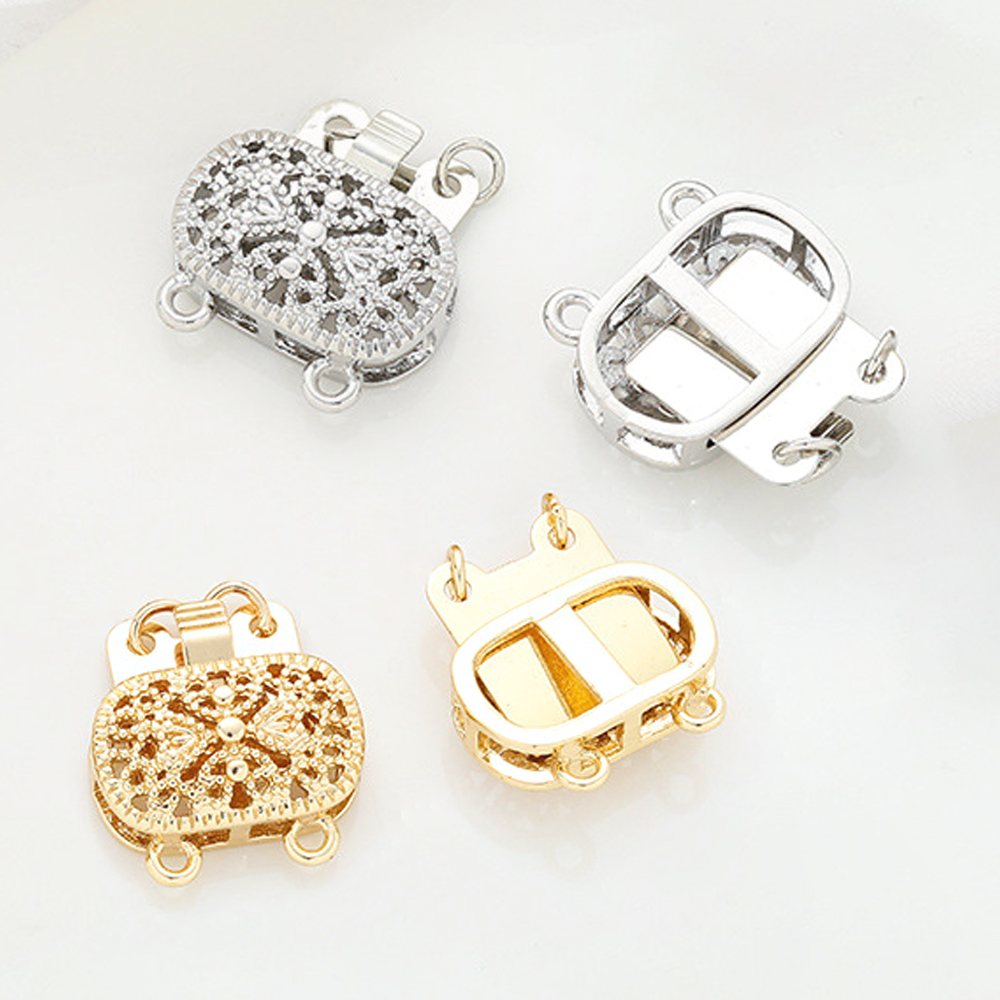 2 stuks 14K verguld messing fi - Jewelry Making Knots For Clasps recensie en prijs