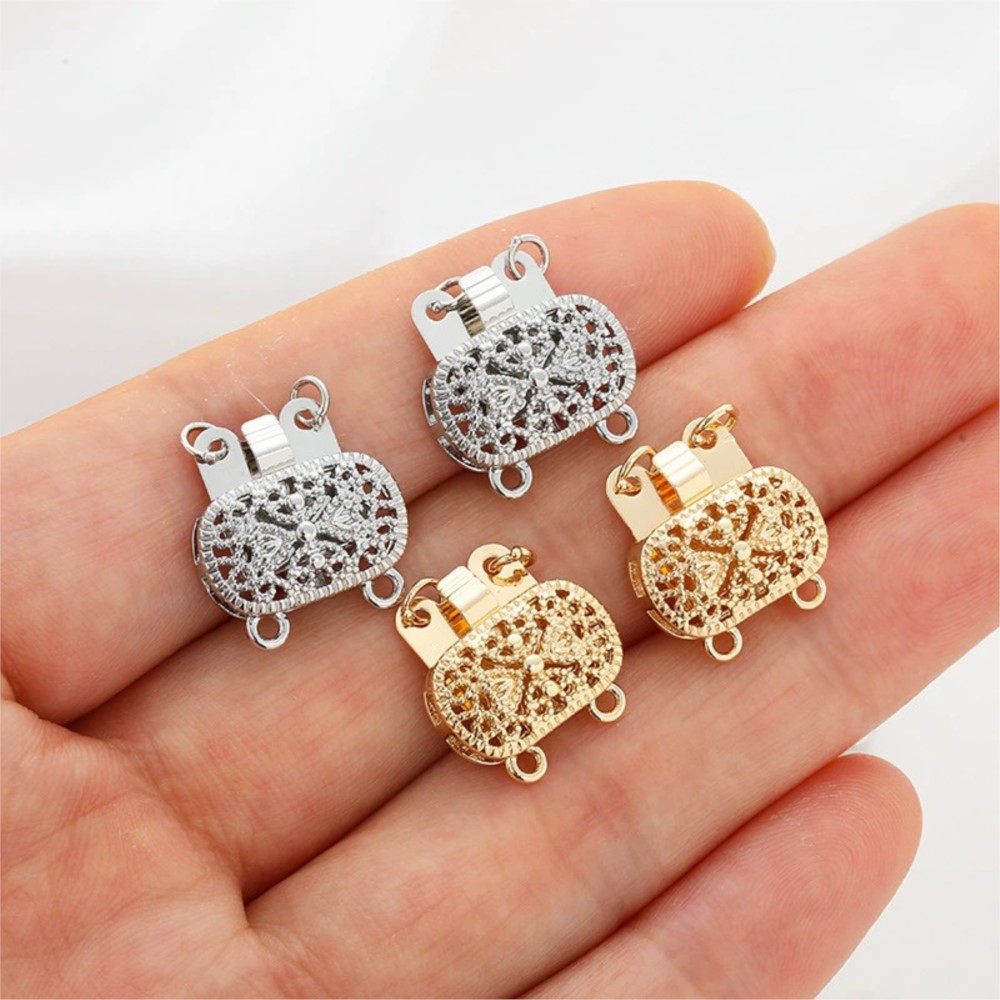 2 stuks 14K verguld messing fi - Jewelry Making Knots For Clasps recensie en prijs