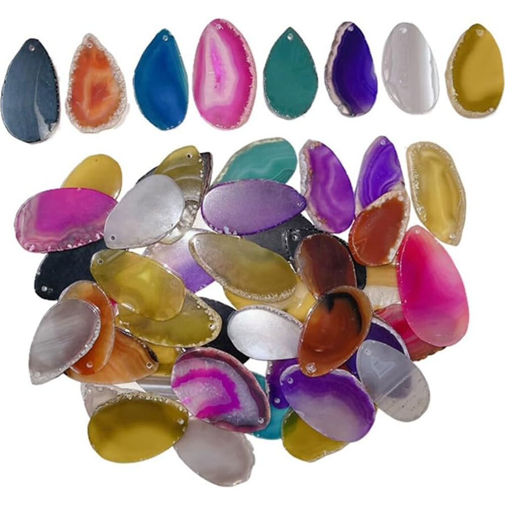 Gepolijste Agaat Plakjes Geboo - Jewelry Making Table recensie en prijs