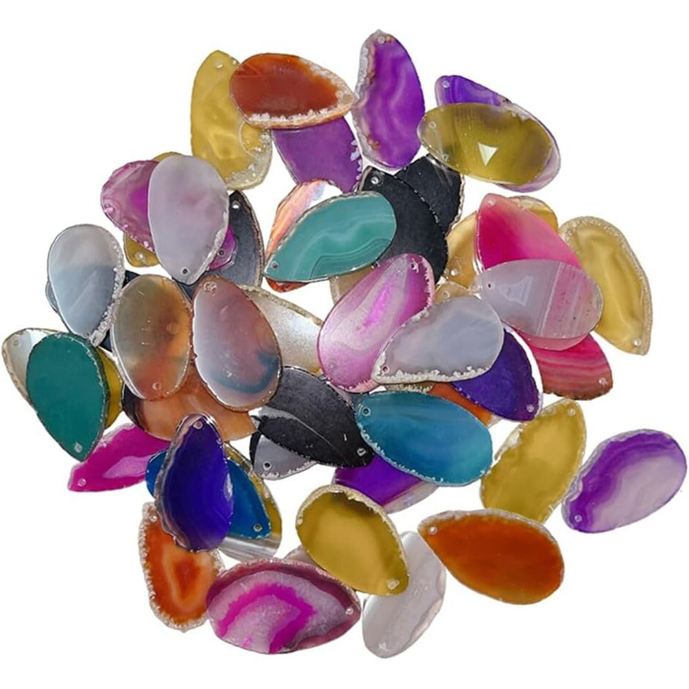 Gepolijste Agaat Plakjes Geboo - Jewelry Making Table recensie en prijs