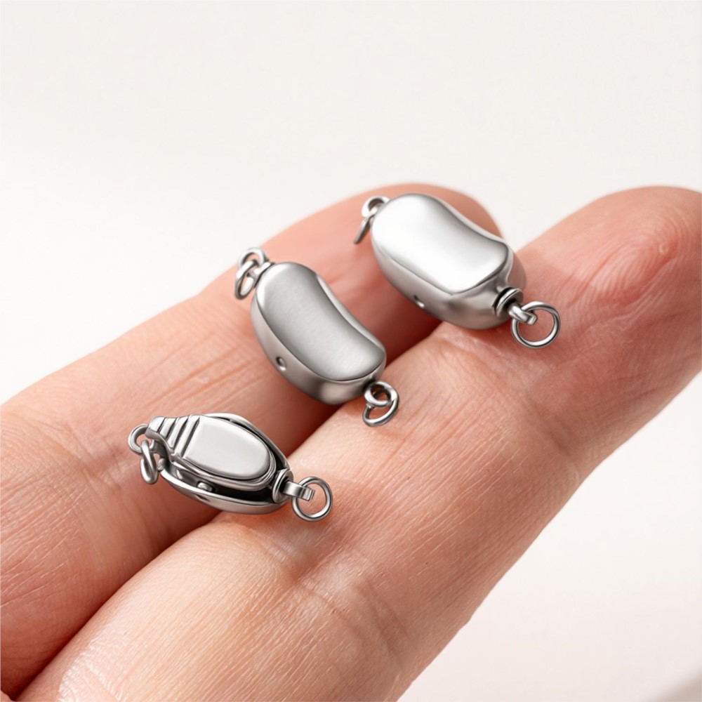 2 stuks roestvrijstalen drukkn - Jewelry Making Metals recensie en prijs