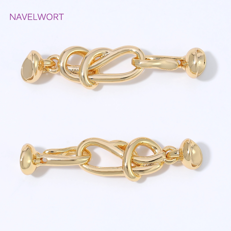 18K vergulde oneindigheidsknoo - Jewelry Making Knots For Clasps recensie en prijs
