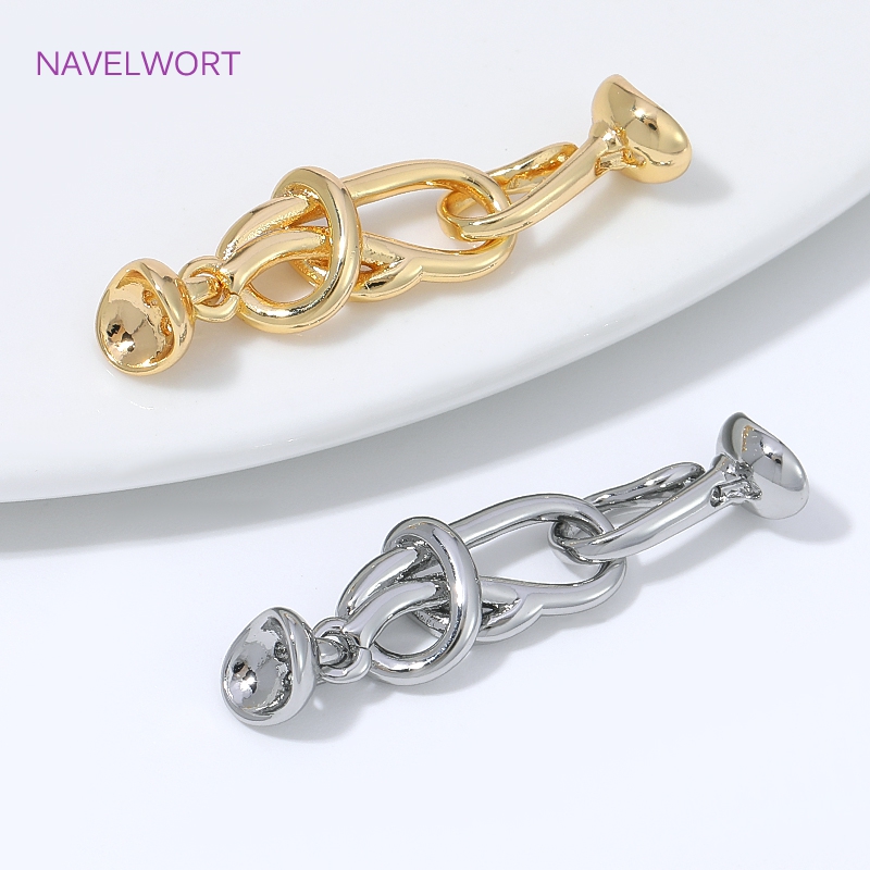 18K vergulde oneindigheidsknoo - Jewelry Making Knots For Clasps recensie en prijs