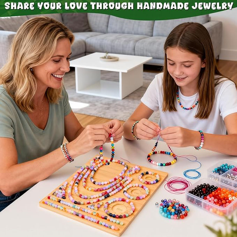 Bamboe kralenbord armband kett - Jewelry Making Table recensie en prijs