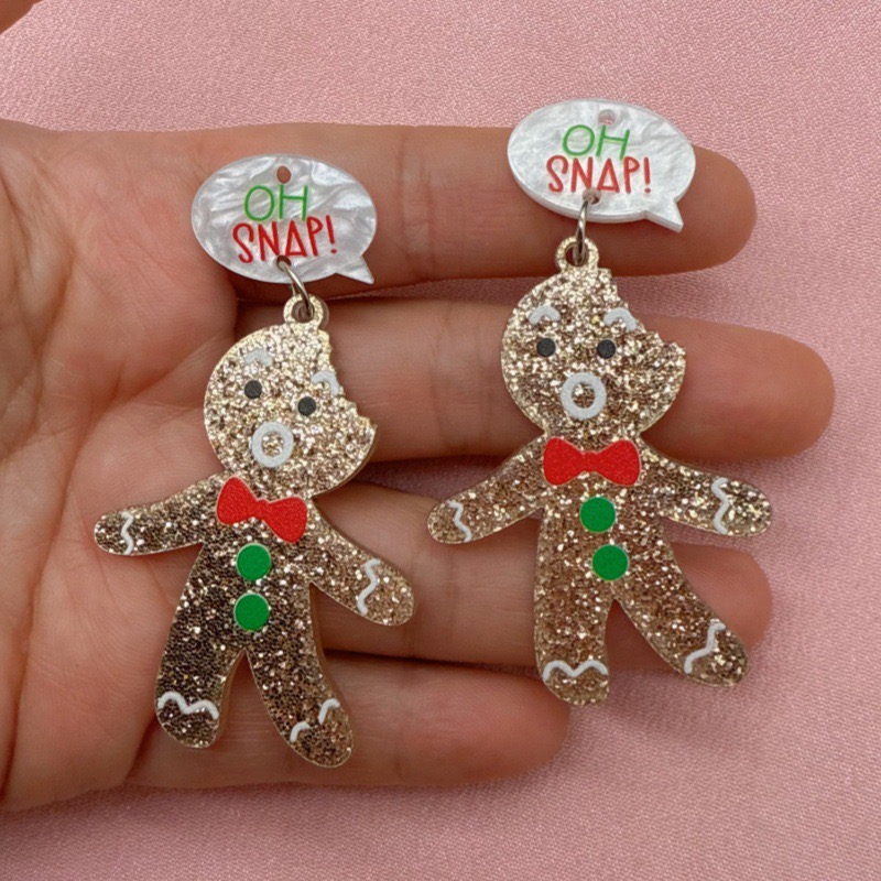 10 stuks schattige kerst ginge - Jewelry Making Accessories recensie en prijs