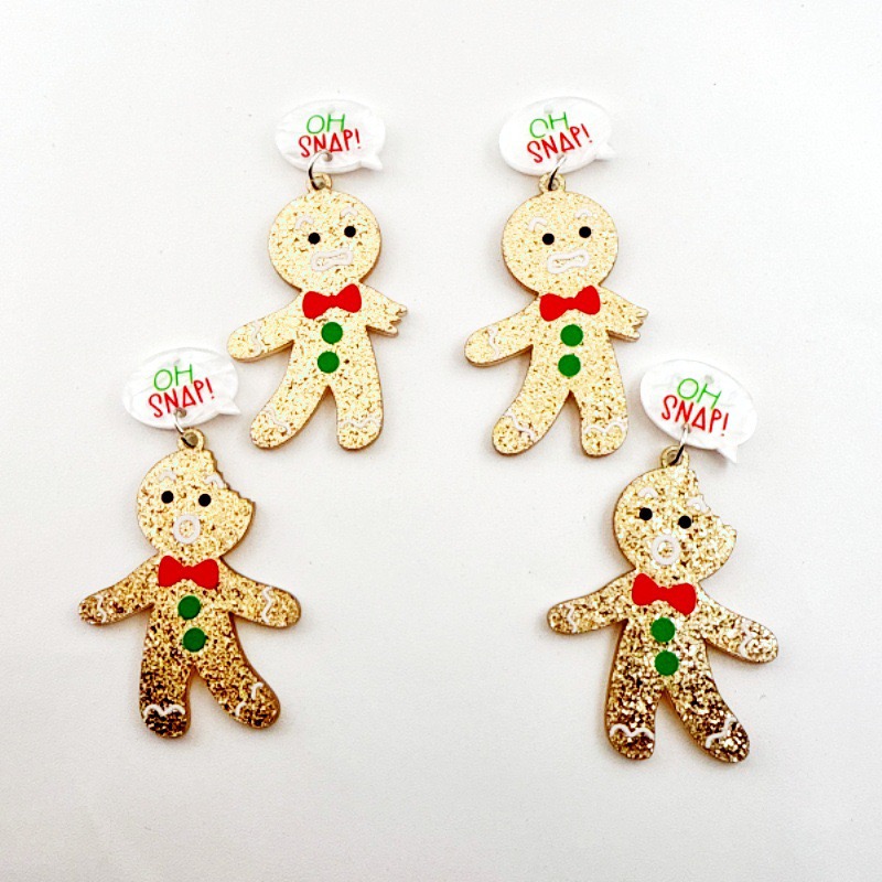 10 stuks schattige kerst ginge - Jewelry Making Accessories recensie en prijs