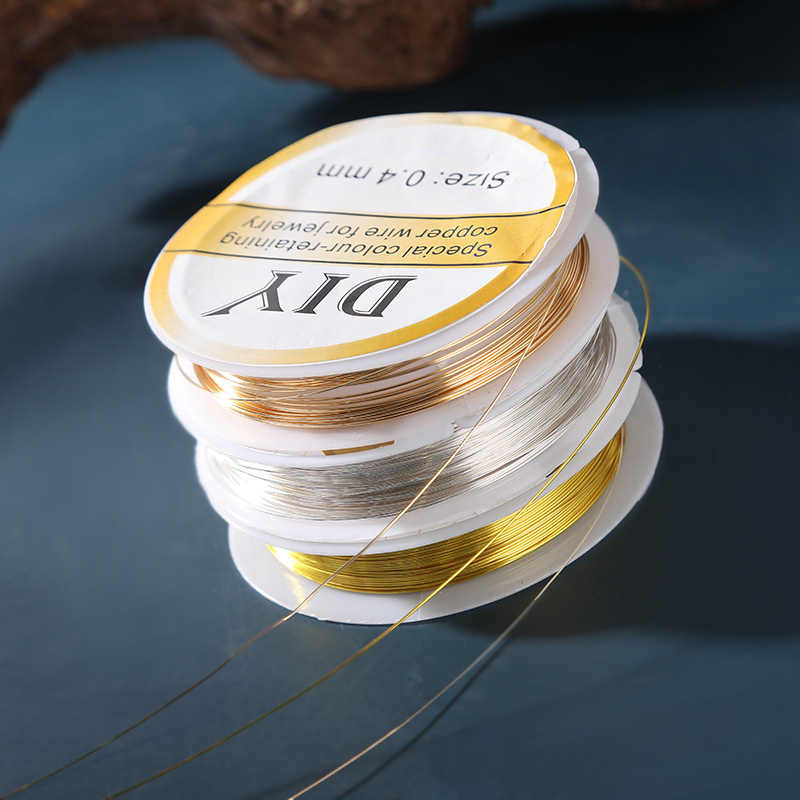 1Roll Zilver Koperdraad 0.3/0. - Jewelry Making Equipment recensie en prijs
