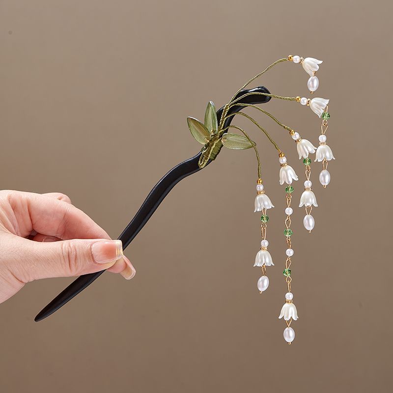 Houten bloem haarspeld Vintage - Jewelry Making Adults recensie en prijs