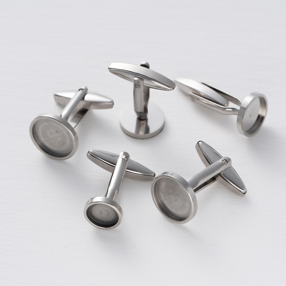 5 Stuks Rvs Manchetknopen Manc - Jewelry Making For Adults recensie en prijs