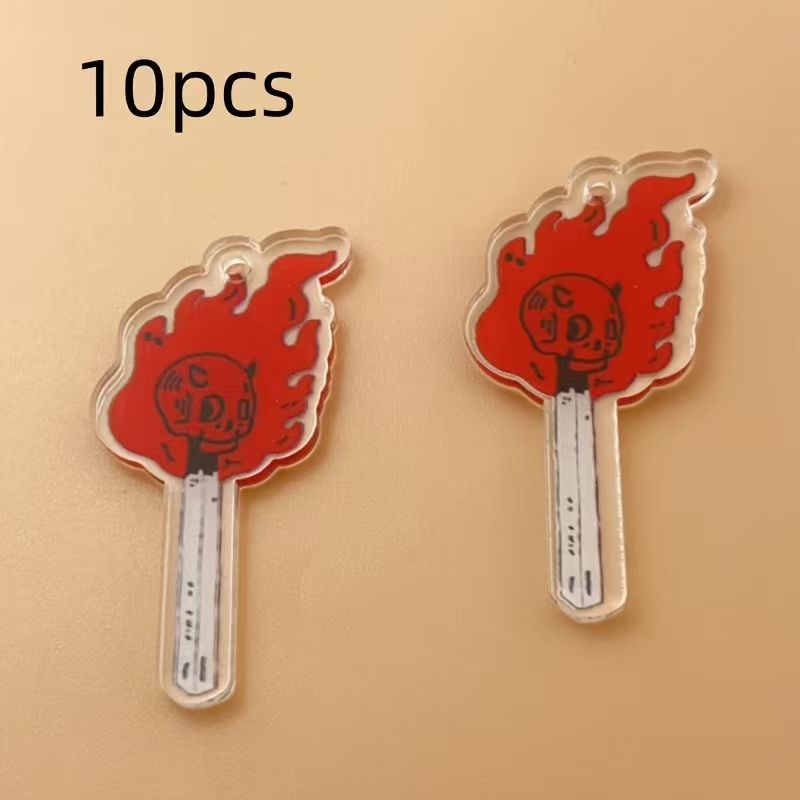 10 stuks acryl schedelhanger,  - Jewelry Making Accessories recensie en prijs