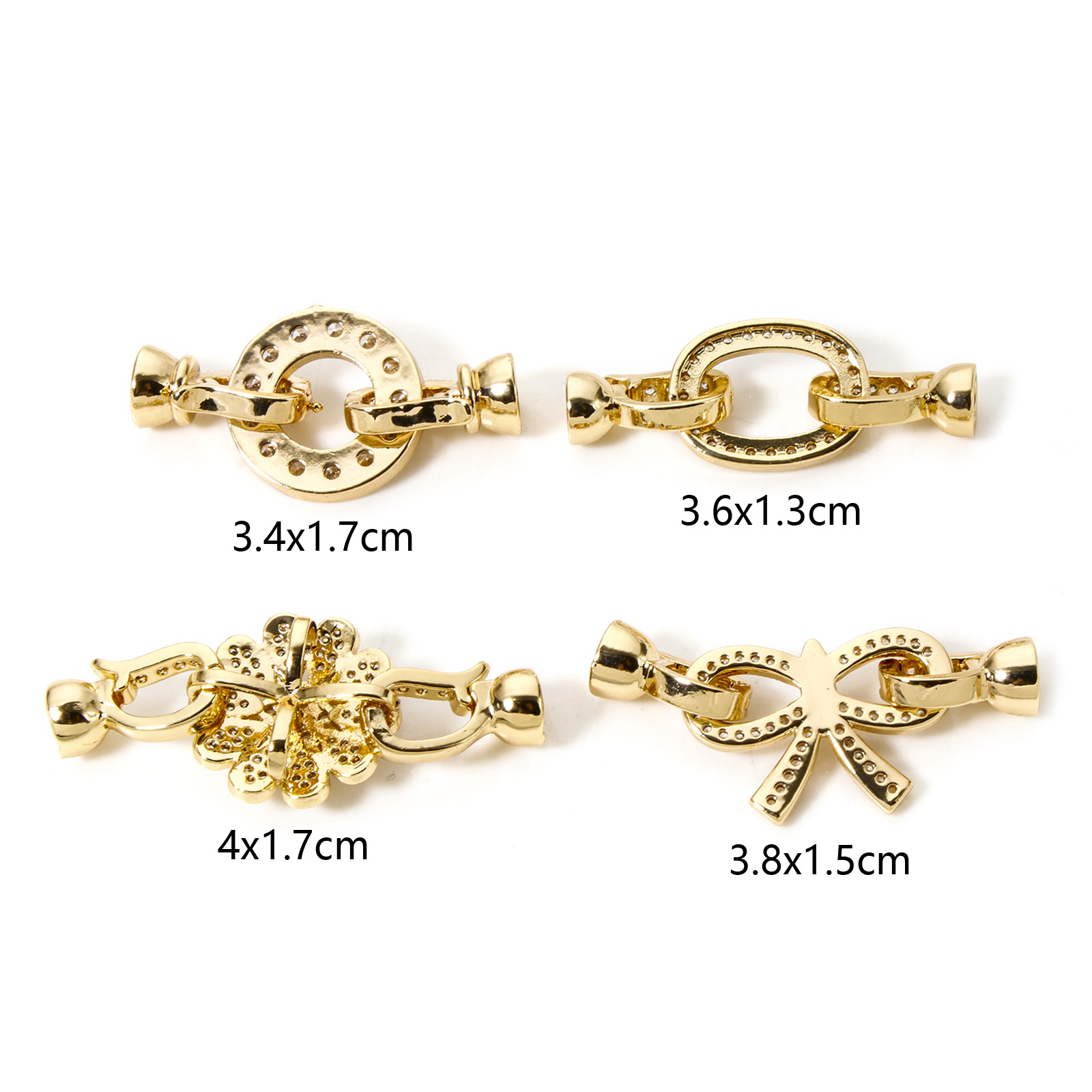 1pc Messing Vouwsluitingen Gou - Jewelry Making Material recensie en prijs