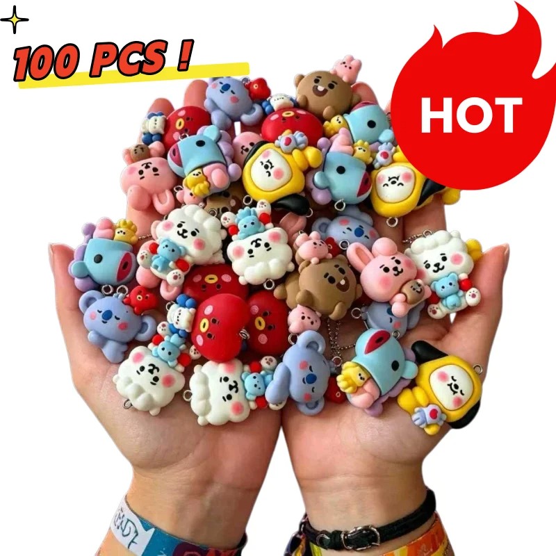 7 stks BT21 Hars Cartoon Charm - Jewelry Making Accessories recensie en prijs