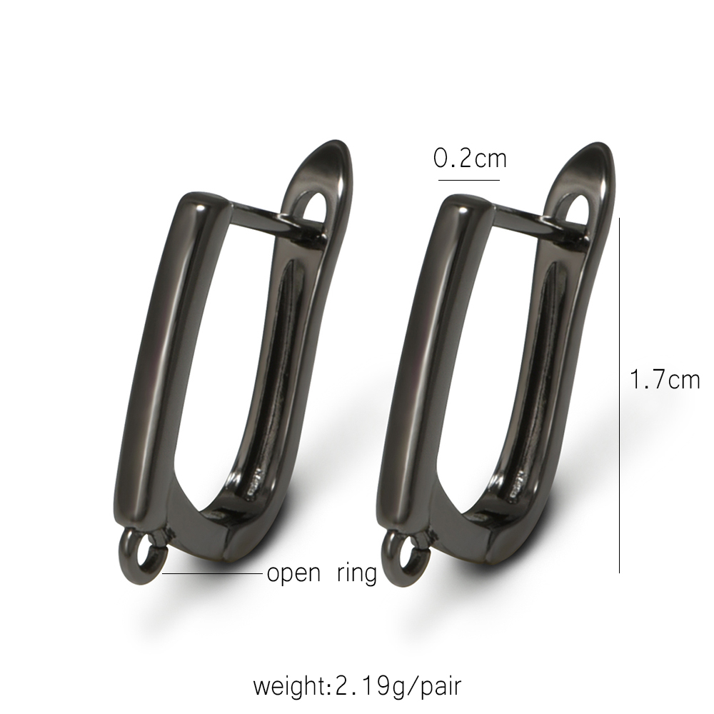 YANASI 1 paar pistoolzwarte me - Jewelry Making Material recensie en prijs