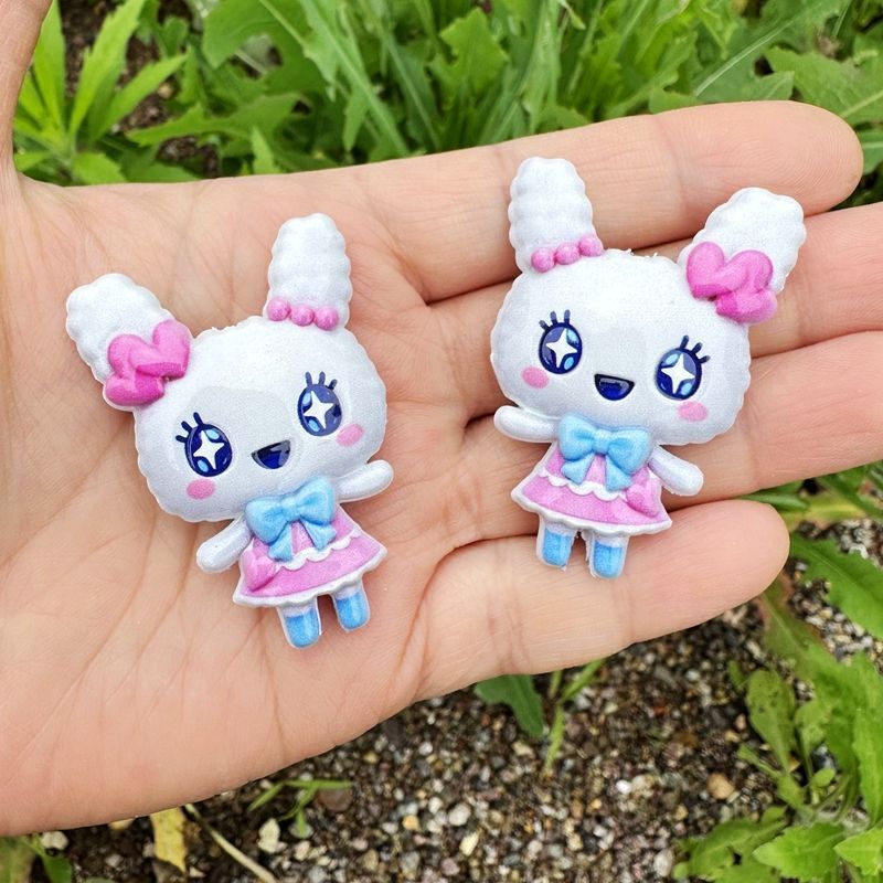 45mm Cartoon Tamagotchi dubbel - Jewelry Making Accessories recensie en prijs