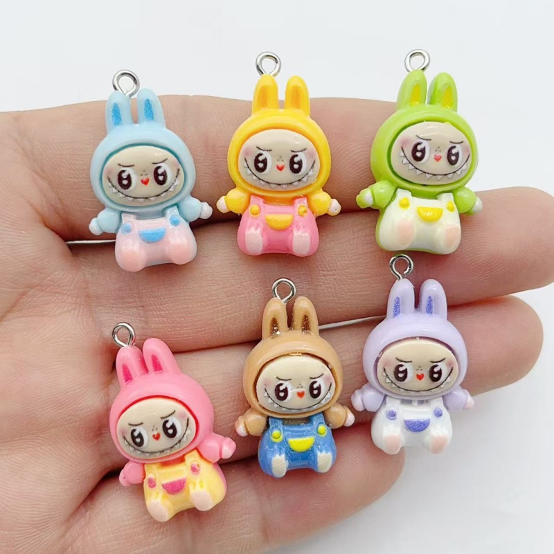 10 stuks Kawaii Konijn Aardbei - Jewelry Making Charms recensie en prijs