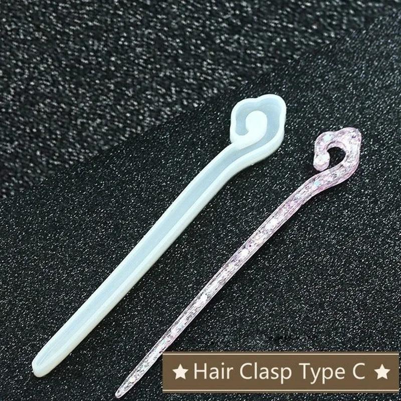 Nieuwe transparante haarspeld  - Jewelry Making Adults recensie en prijs