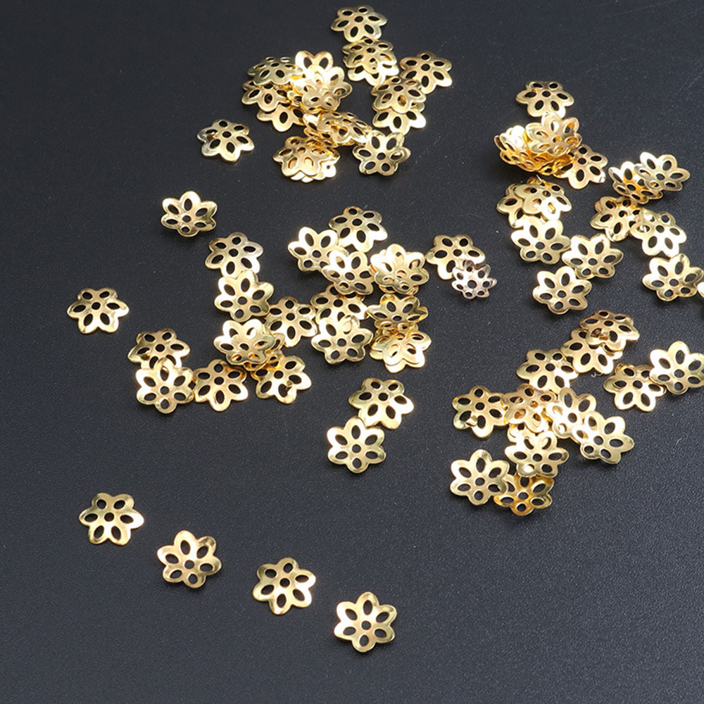 100 Stuks Bloem Kraal Caps Voo - Jewelry Making In Bali recensie en prijs
