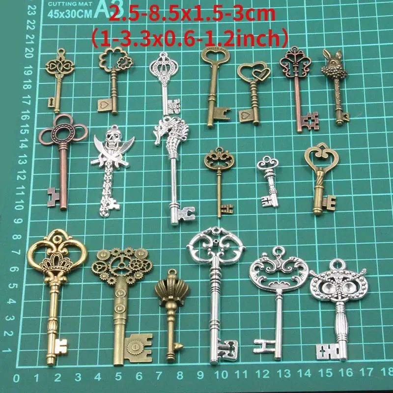 50 G/pak Sleutel Bedels Armban - Jewelry Making Business recensie en prijs