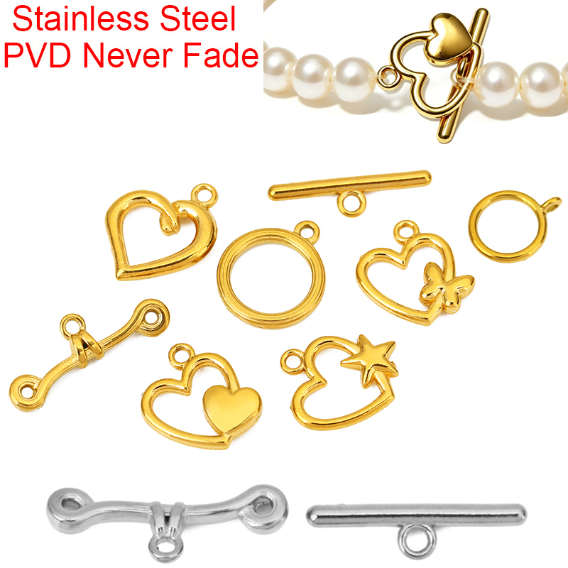 5 sets PVD Never Fade roestvri - Jewelry Making Material recensie en prijs