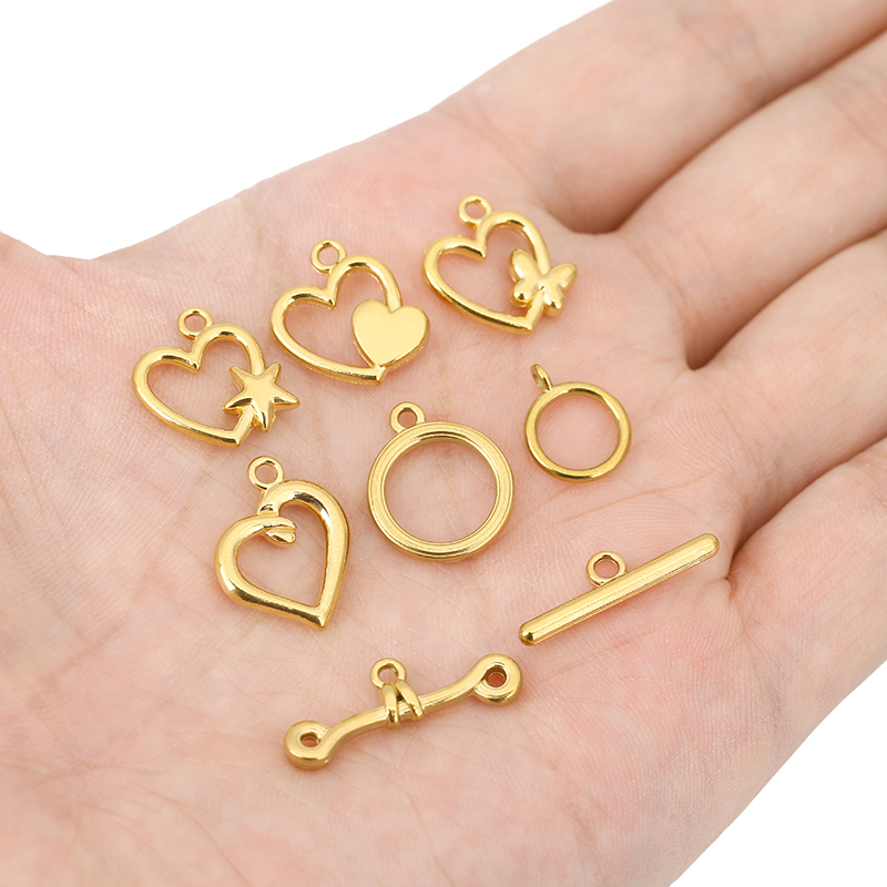 5 sets PVD Never Fade roestvri - Jewelry Making Material recensie en prijs