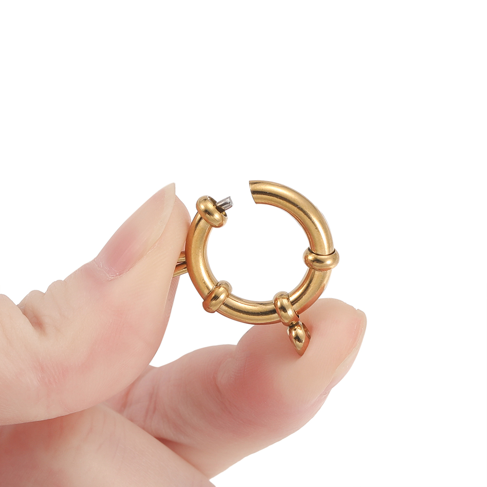2 stuks roestvrijstalen ronde  - Jewelry Making Material recensie en prijs