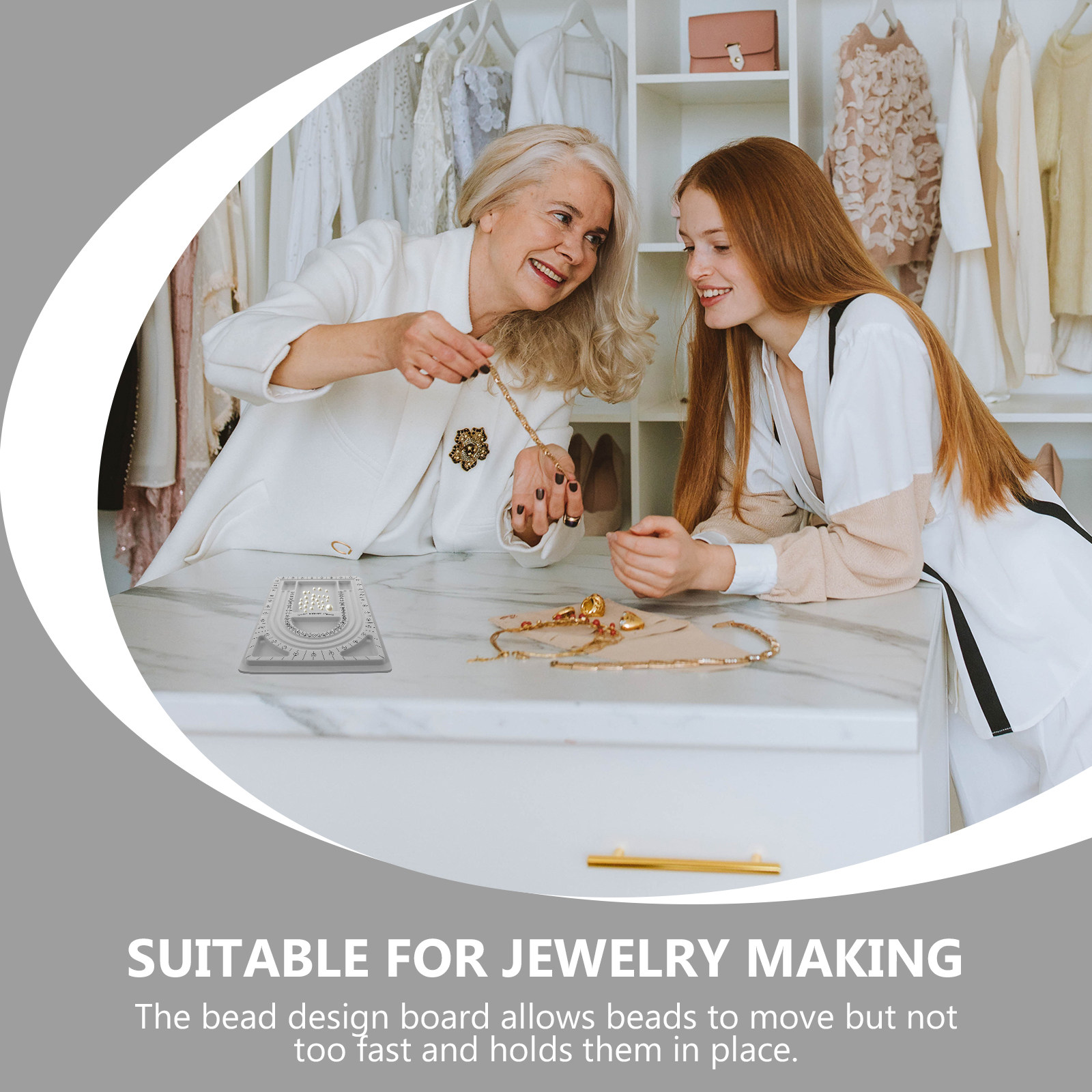 2 stuks kralenontwerpplank voo - Jewelry Making Accessories recensie en prijs
