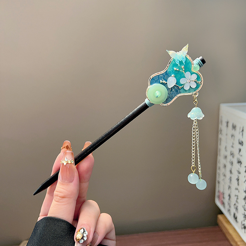 Klassieke kwastje haarstokje z - Jewelry Making Adults recensie en prijs