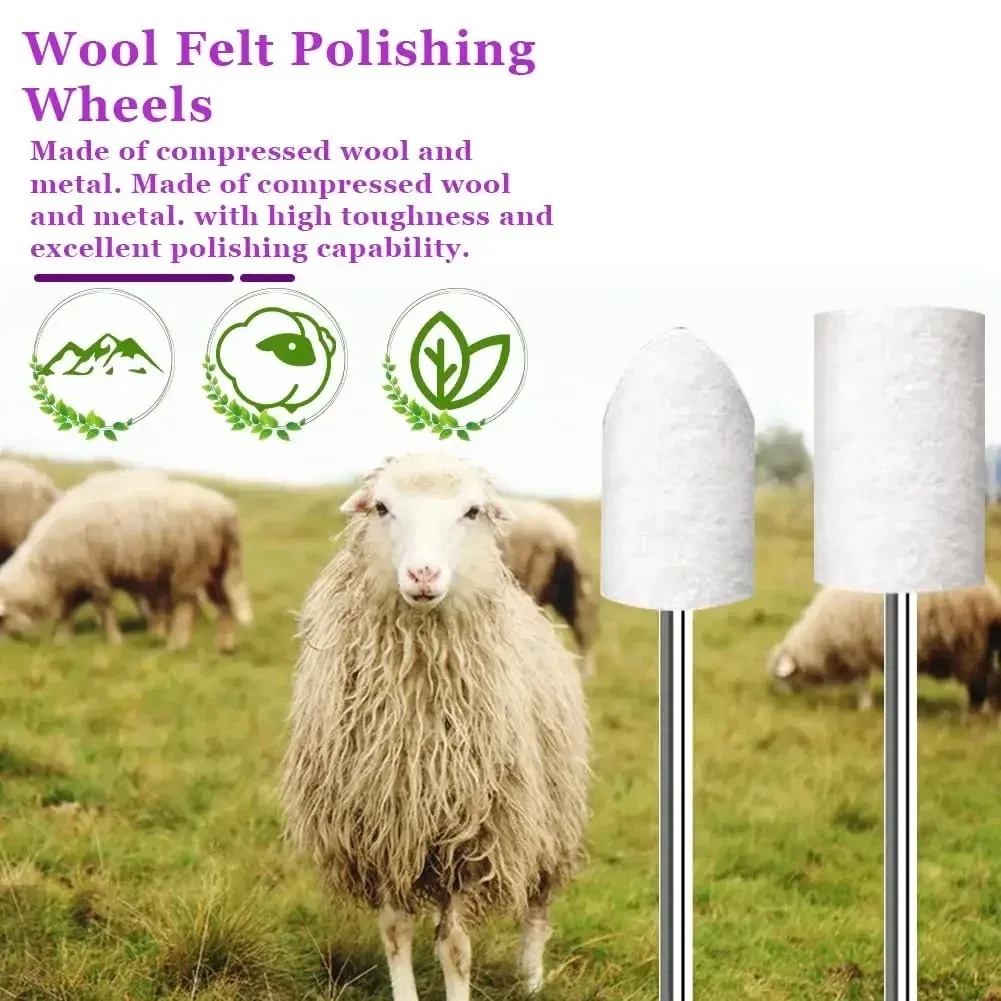 80PCS Wolvilt Polijstwielset,  - Jewelry Making Equipment recensie en prijs