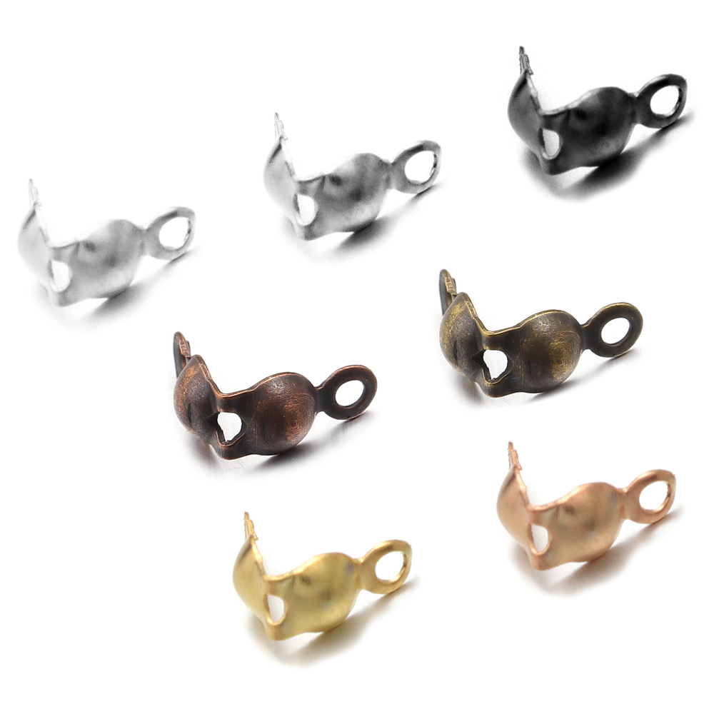 200 stks/partij Metal End Crim - Jewelry Making Knots For Clasps recensie en prijs