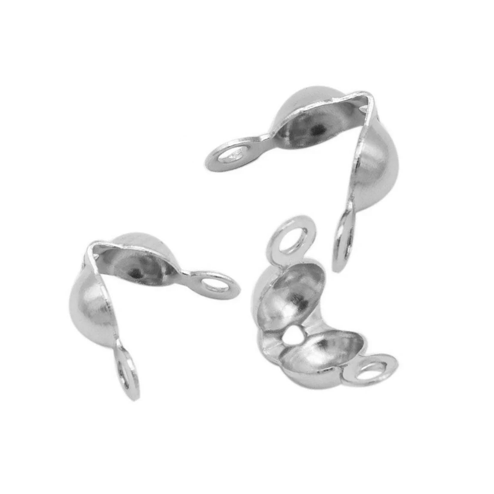 100Pcs Rvs Vergulde Clamshell  - Jewelry Making Knots For Clasps recensie en prijs