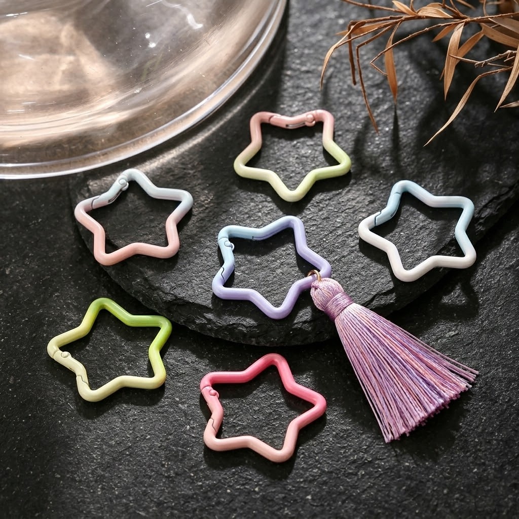 5 STKS Gradiënt Stervorm Lente - Jewelry Making Charms recensie en prijs